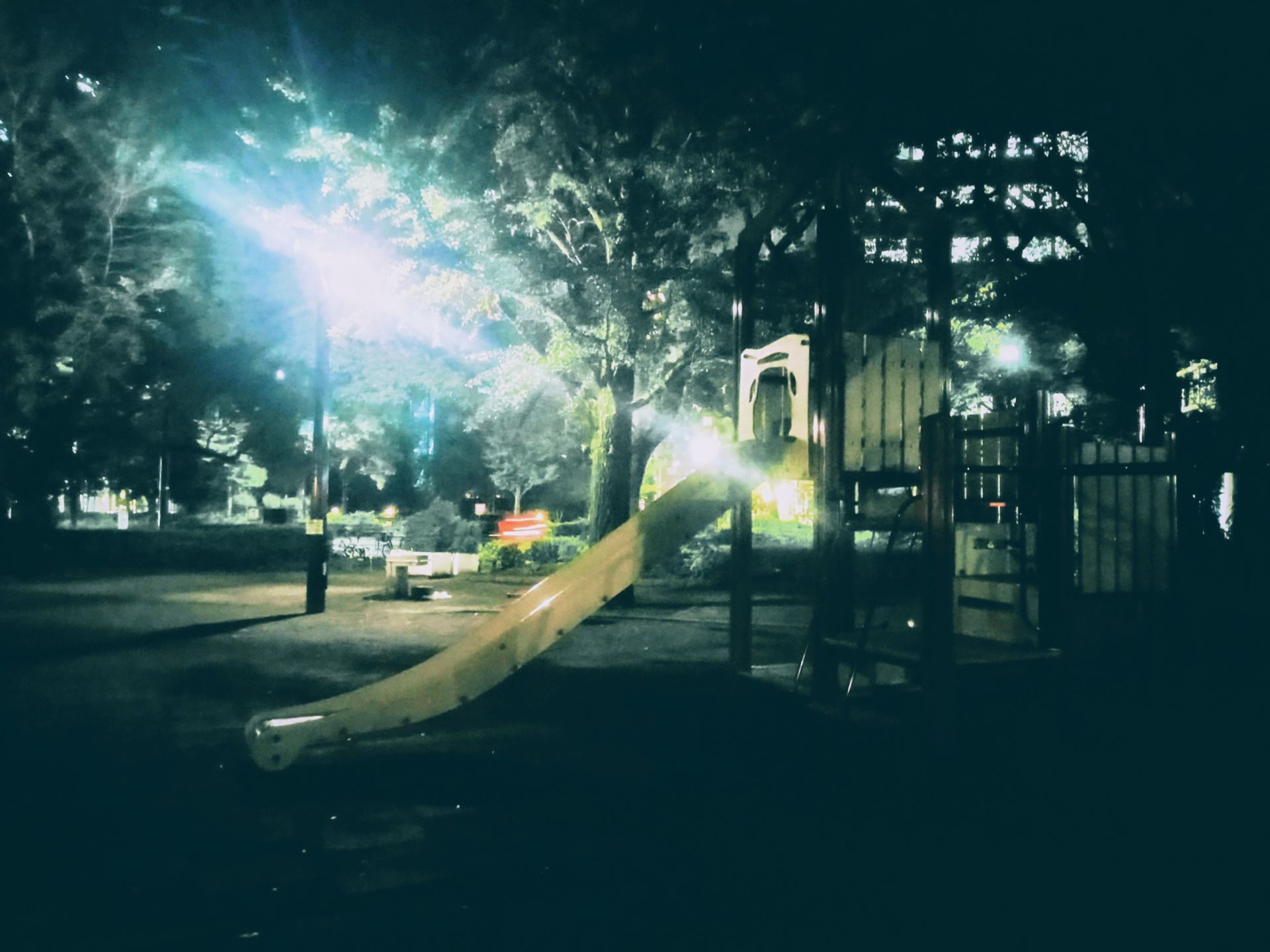 夜の公園 1