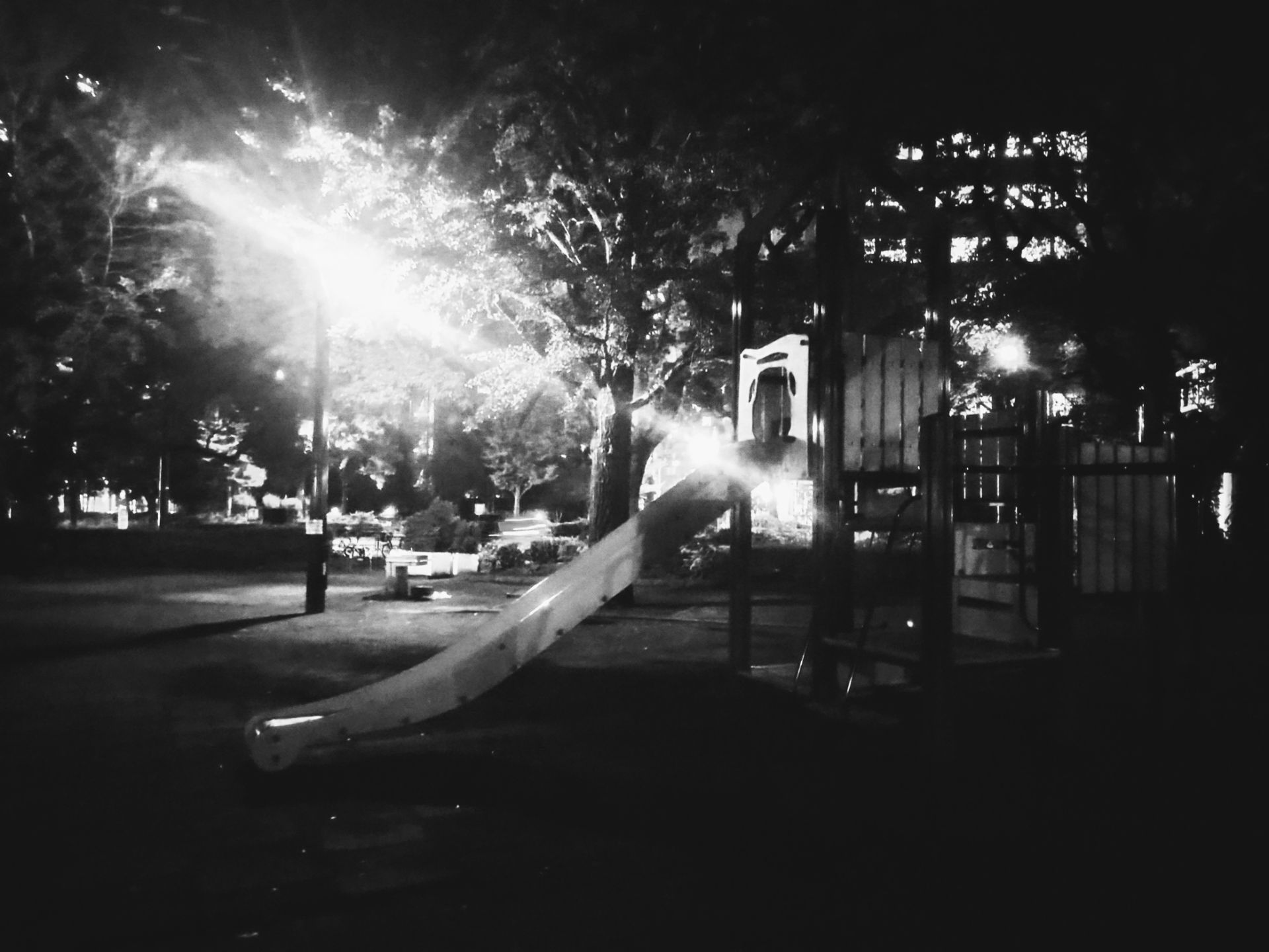 夜の公園 2